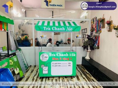 Thêm các ý tưởng kinh doanh từ xe xếp gọn bán trà chanh di động