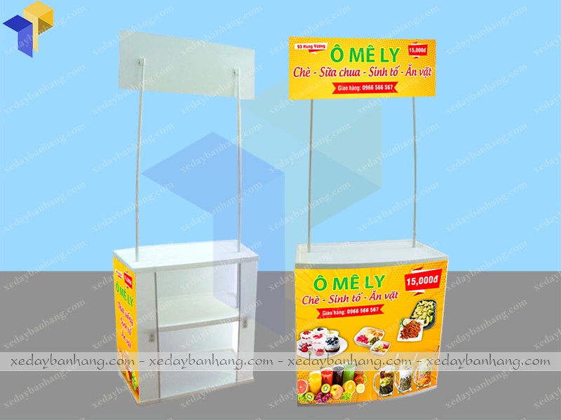 Booth sampling bán hàng lắp ráp mua ở đâu?