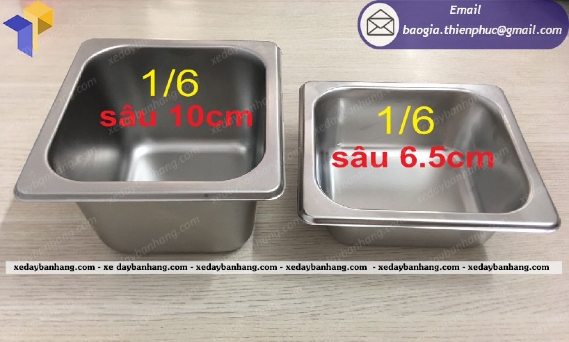 Khay inox đựng topping hcm