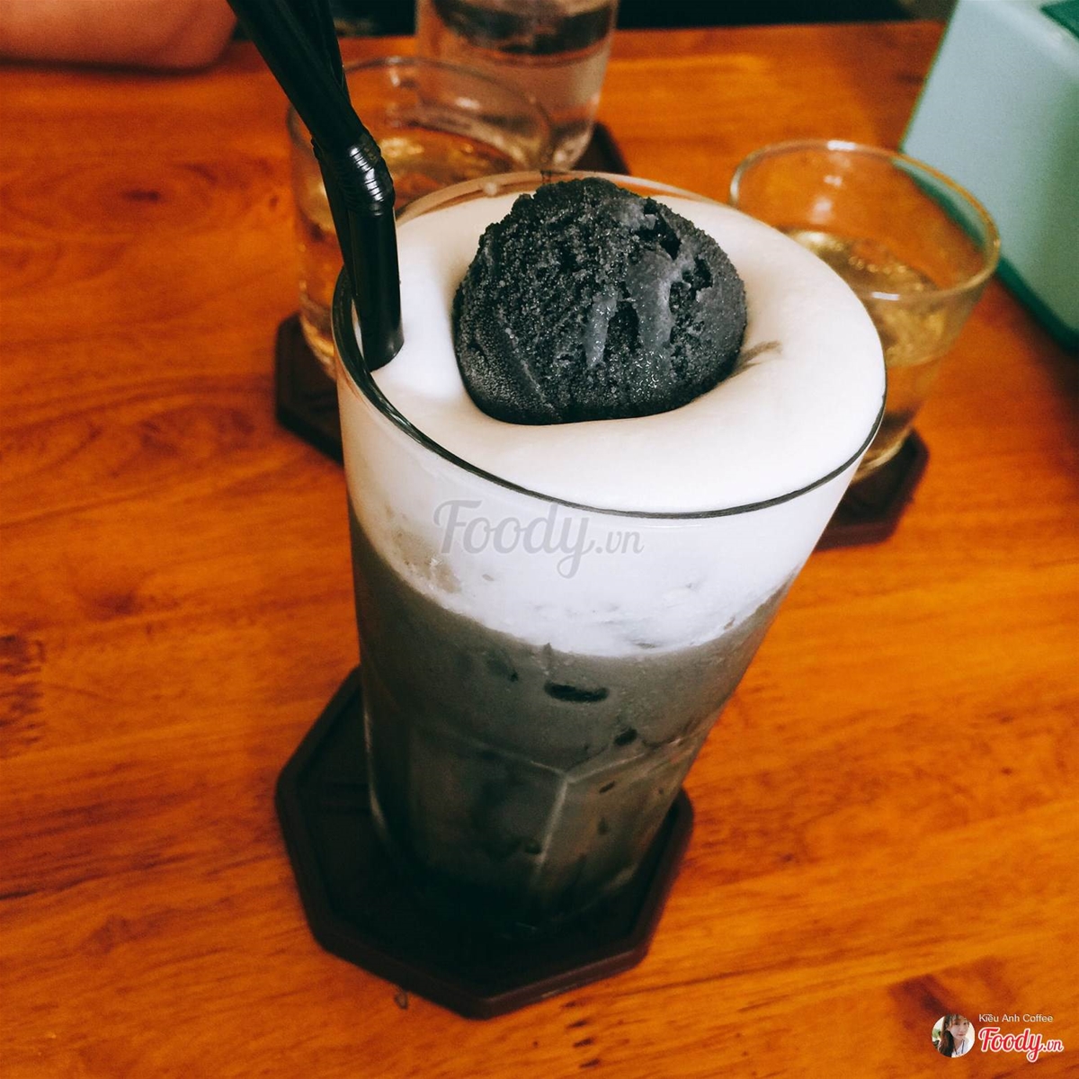 Trà sữa kem oreo