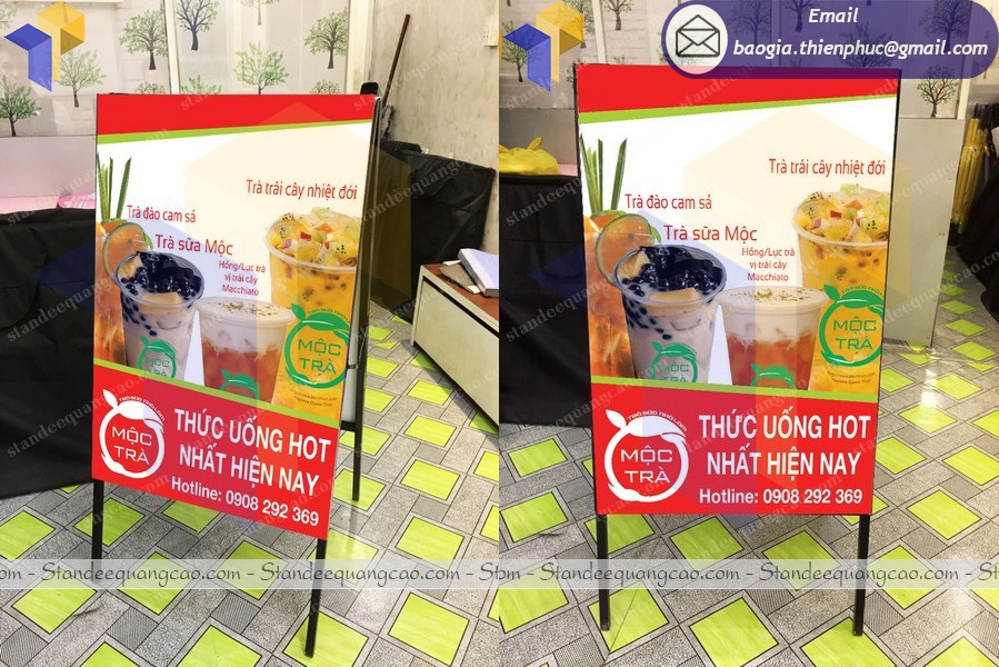 Standee chữ A