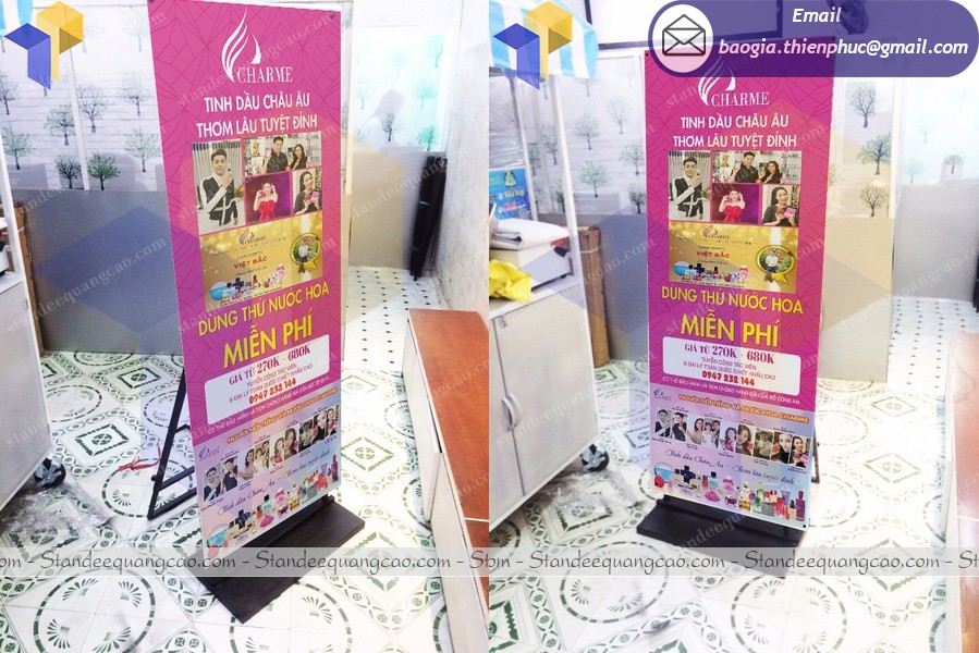 Standee giá rẻ mua ở đâu