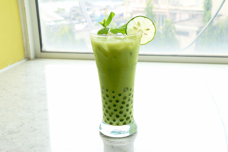 Pha chế trà sữa matcha