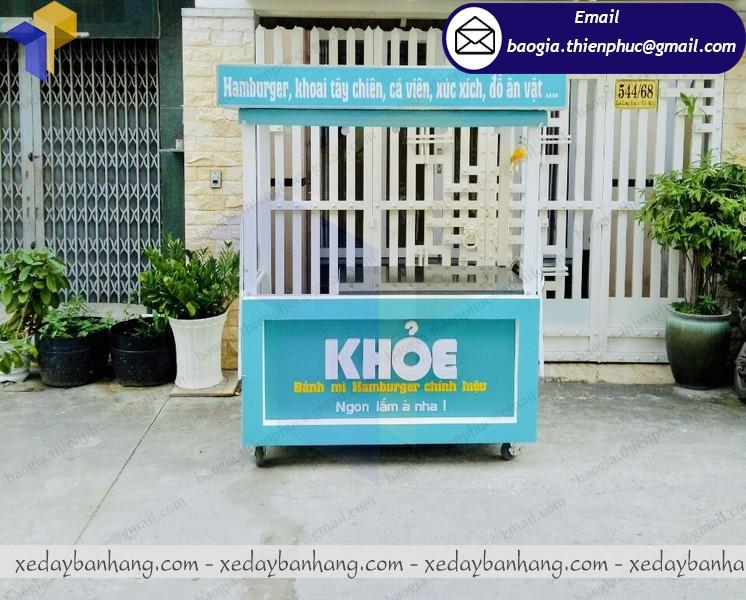 Nơi thiết kế xe bánh mì lề đường di động theo yêu cầu số lượng lớn tại HCM